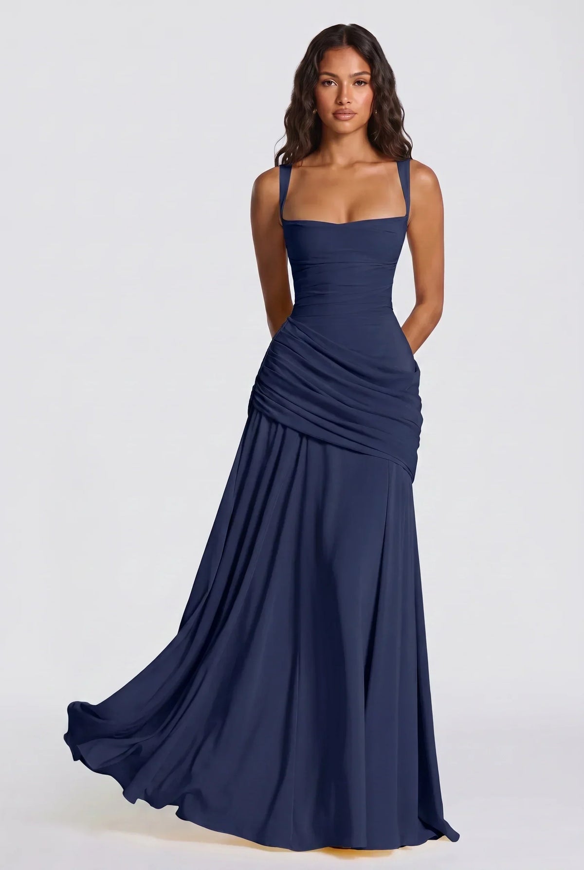 Megan | Flowing Romantic Maxi Dress