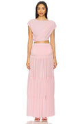 Julianna Pleated Maxi Set