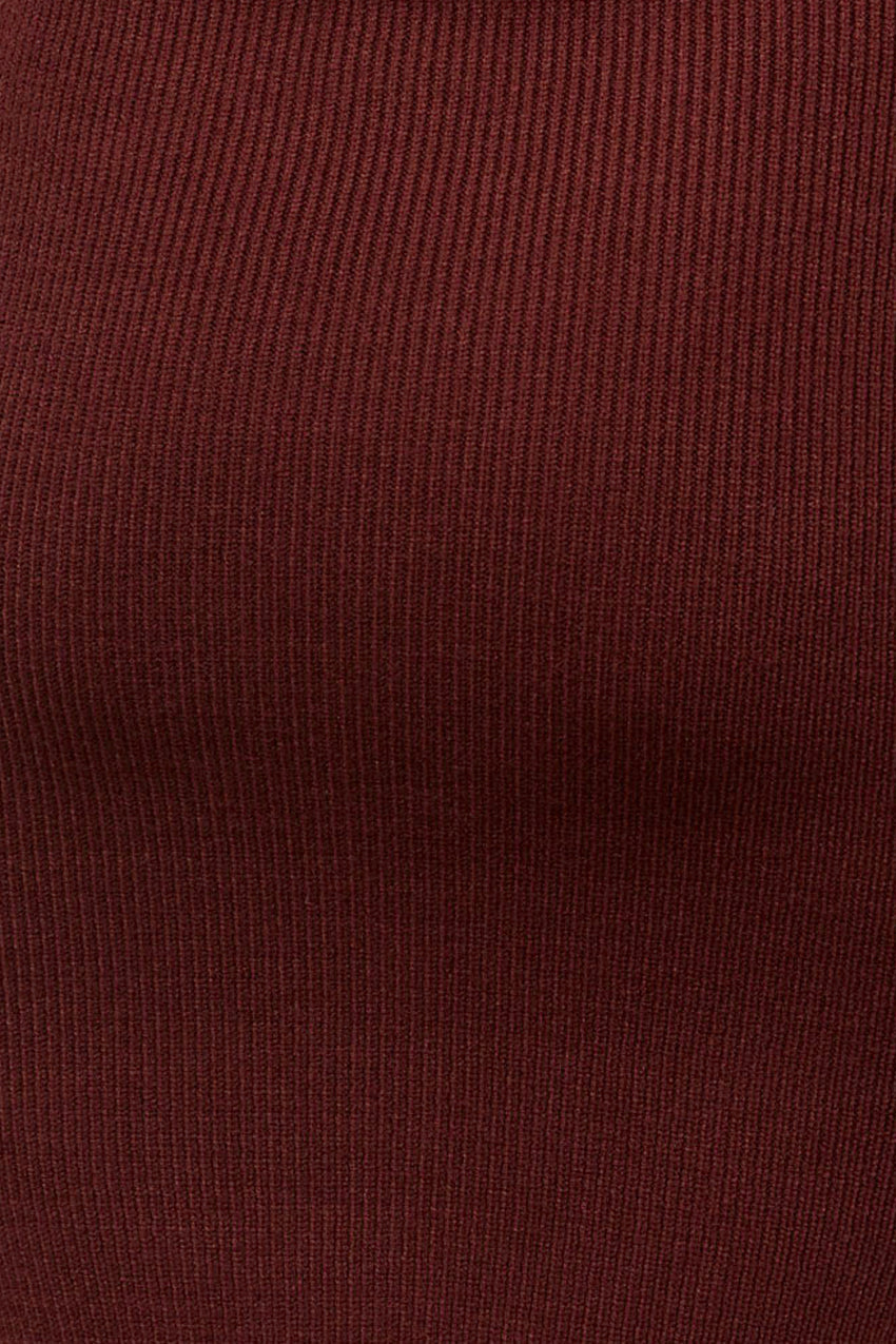 Vision Of You Midi Dress Chocolate