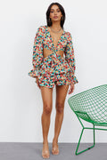 Funfetti Vibes Romper Floral