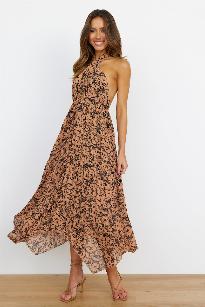 Freely Adore Maxi Dress Black