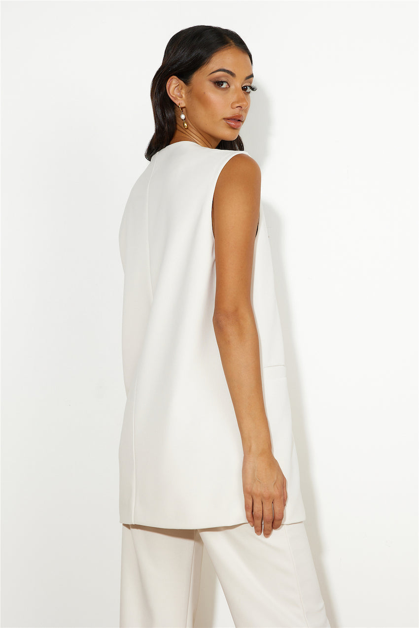 SNDYS Brooklyn Vest Cream