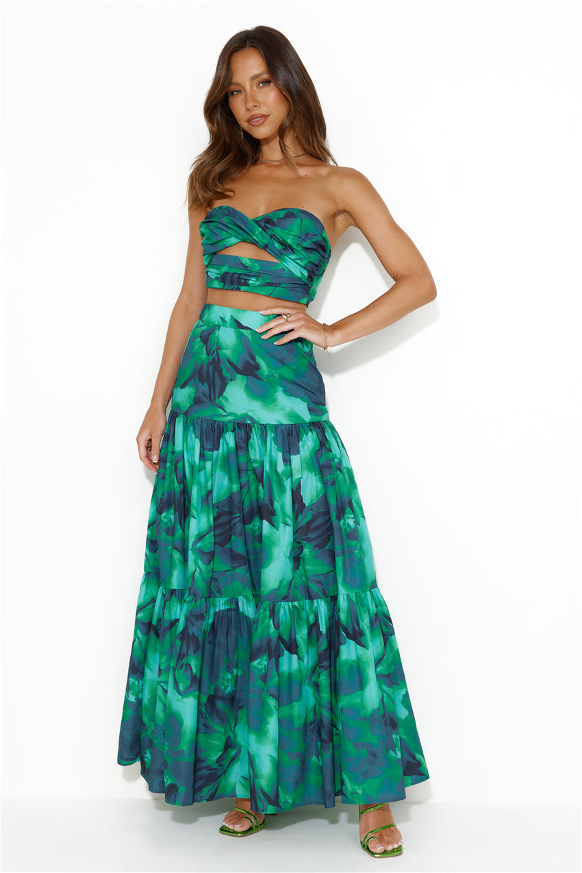 RUNAWAY Ayla Top Calista Green