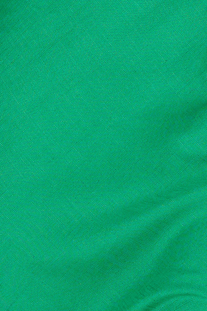 Coastal Resort Linen Midi Dress Green