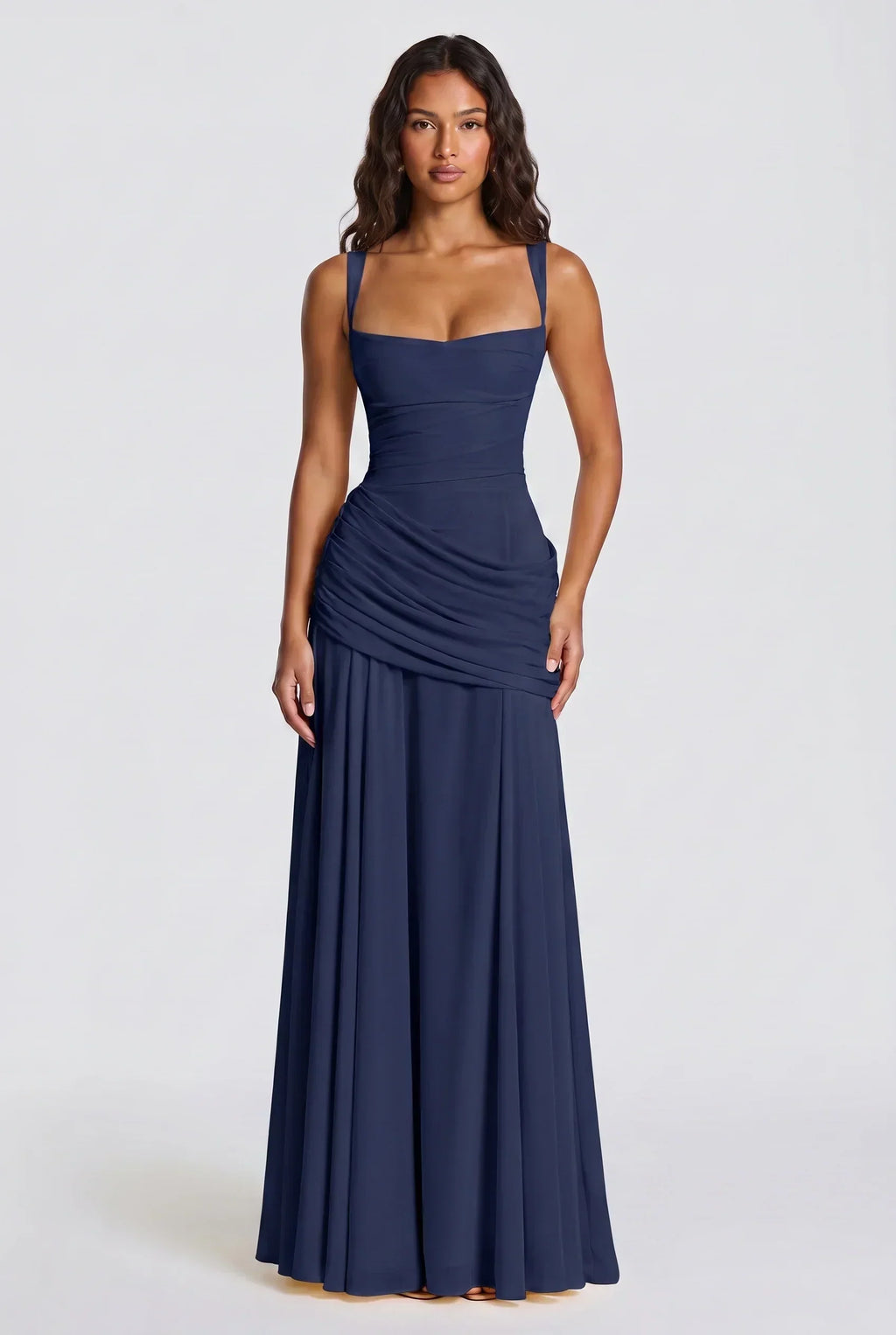 Megan | Flowing Romantic Maxi Dress