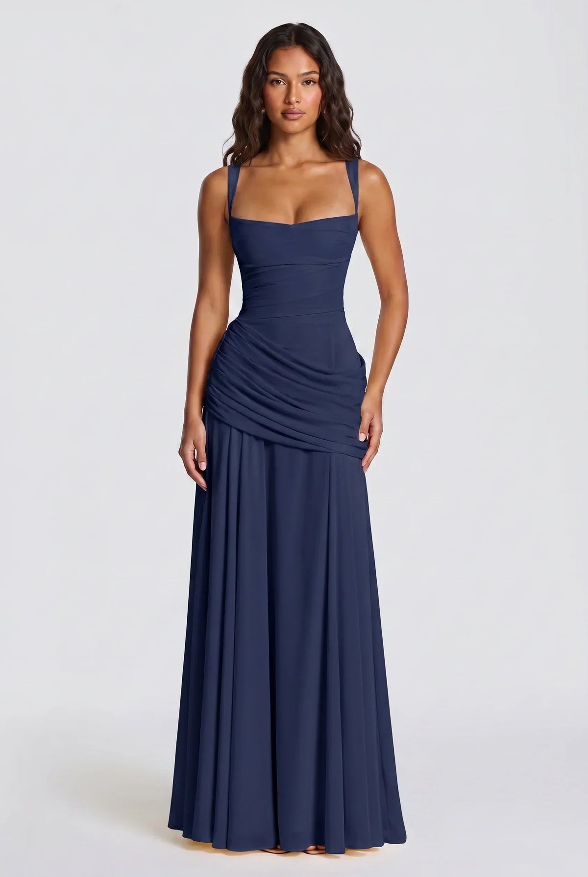 Megan | Flowing Romantic Maxi Dress