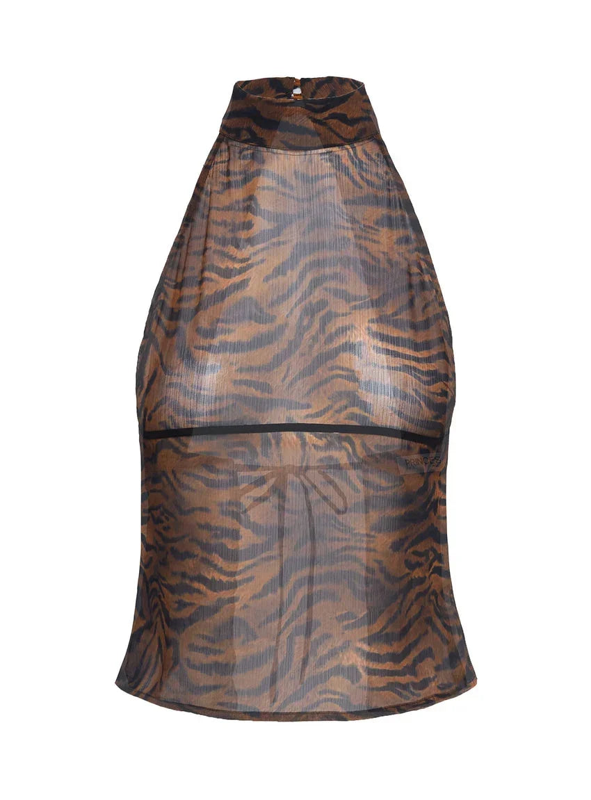 Shakti Halter Top Tiger