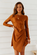 Expressed Permission Dress Chocolate