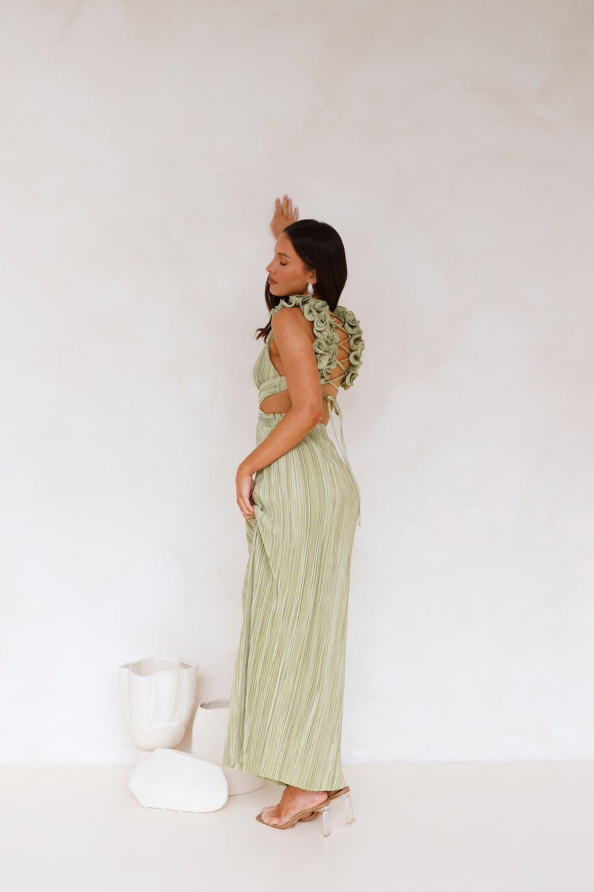 Trust Your Love Maxi Dress Sage