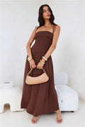 Dream Strides Maxi Dress Brown