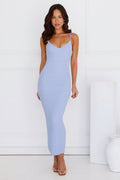 Posh Play Maxi Dress Blue