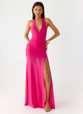 Island Muse Maxi Dress Fuchsia