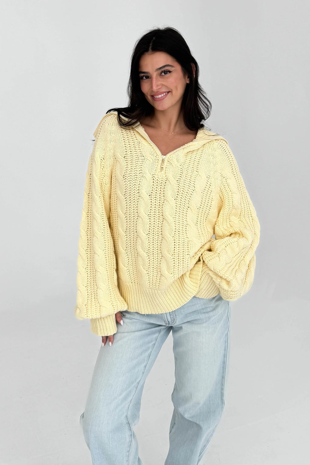 Let'S Cuddle Sweater In Butter