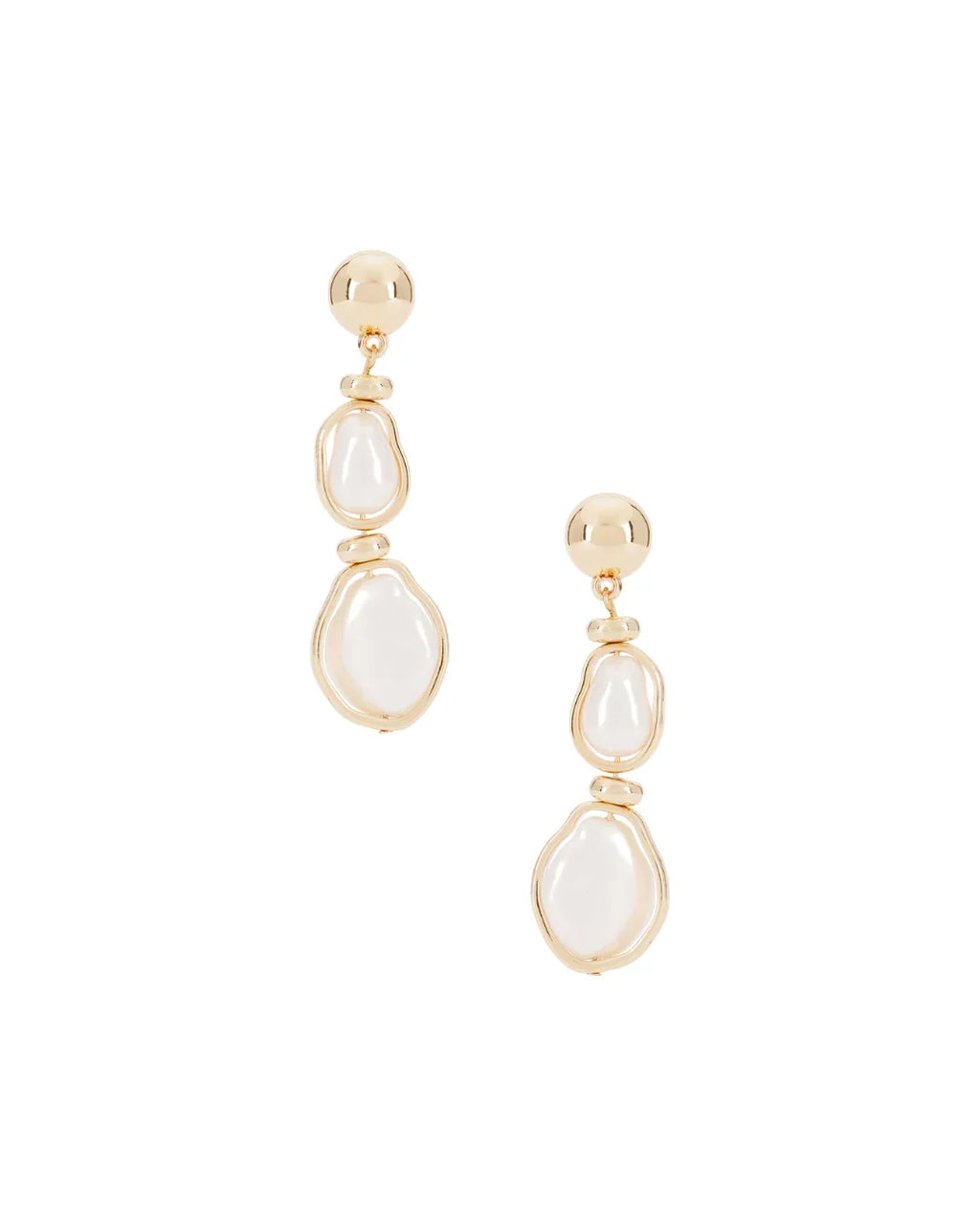Baroque Dangle Earring