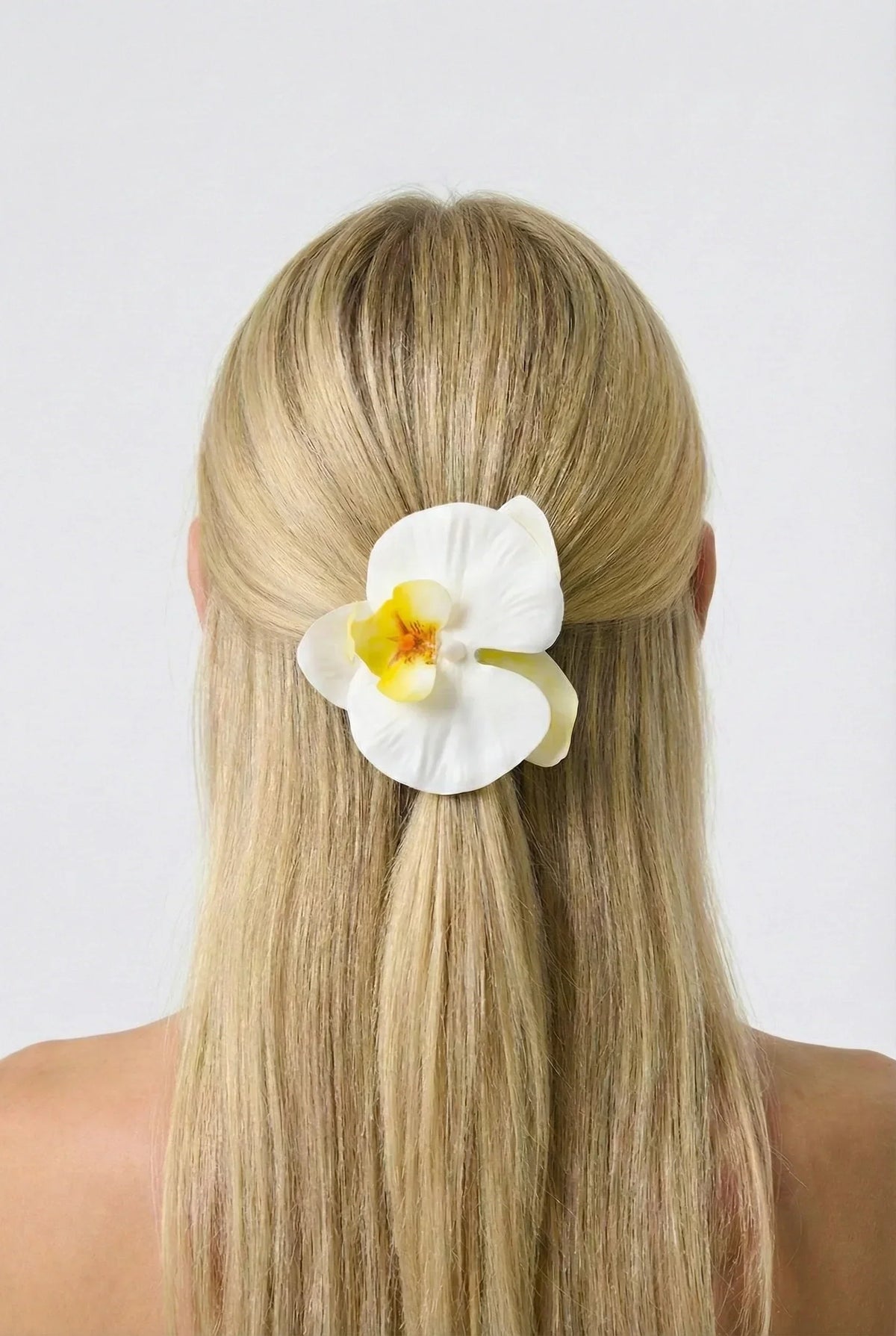 Orchid Bloom Hair Clip
