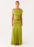 Liana Top Skirt Set