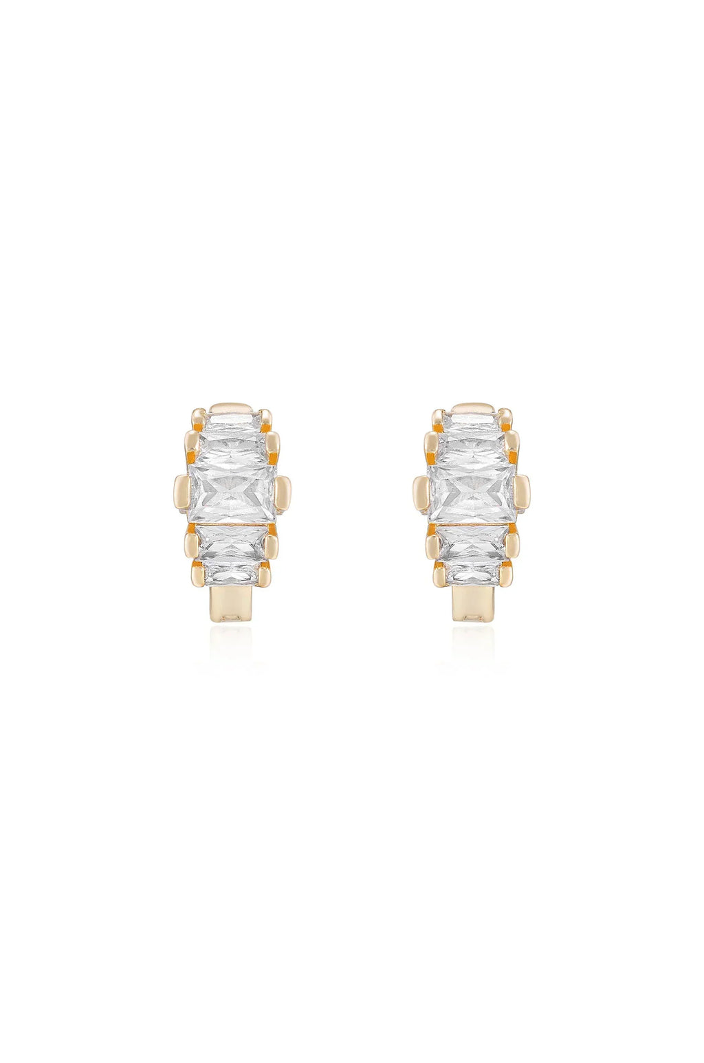 Diamond Shine Mini Hoop Earrings