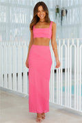 Perfect Piece Maxi Skirt Pink