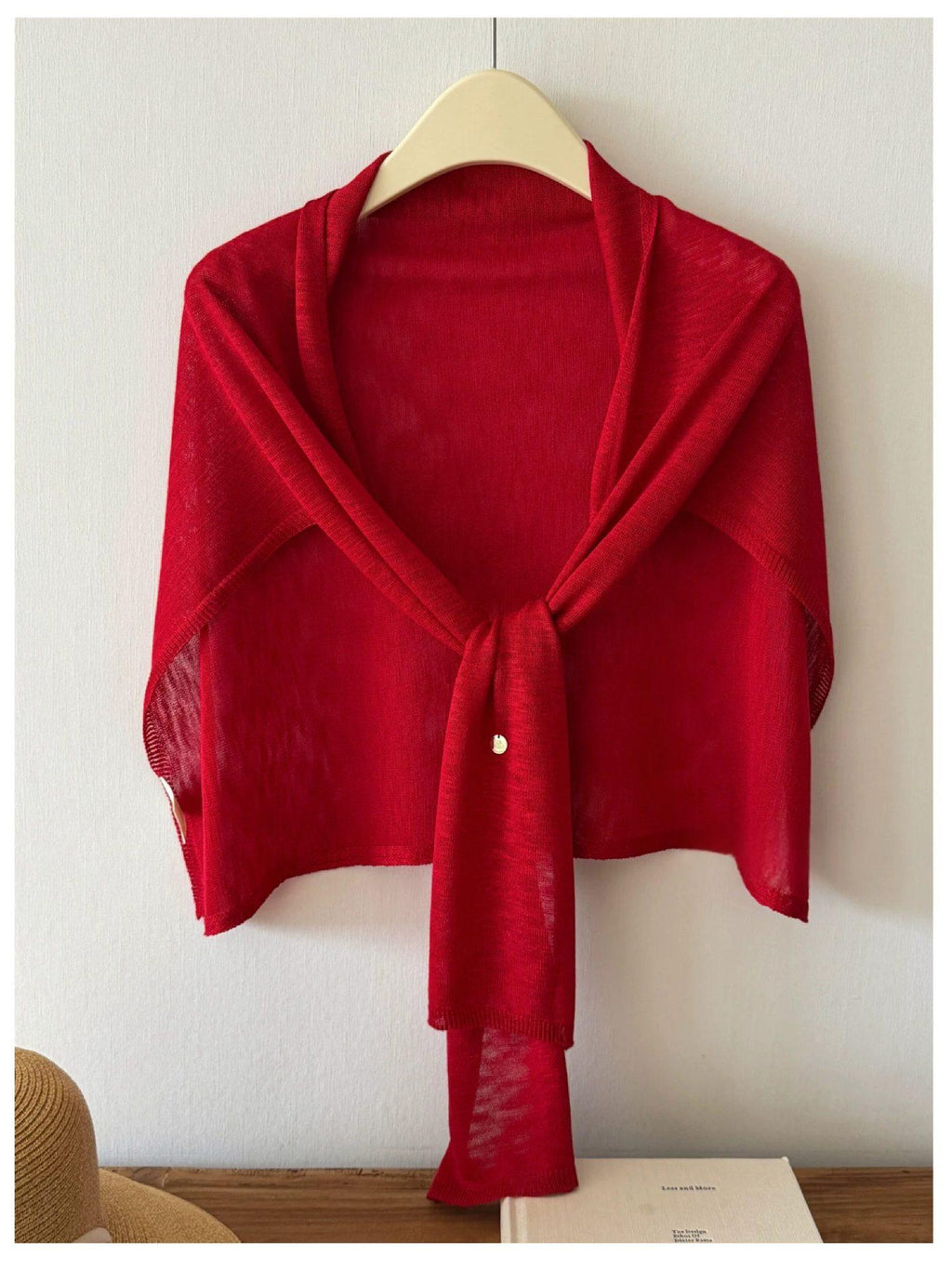 Bamboo-Section Linen Viscose Slimming Cape For Women