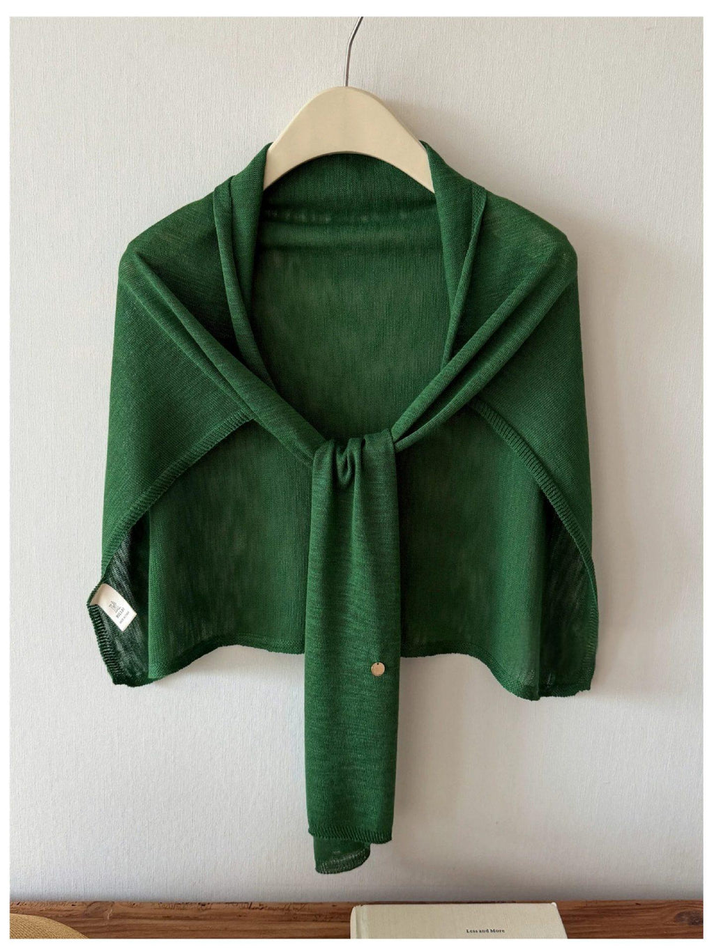 Bamboo-Section Linen Viscose Slimming Cape For Women