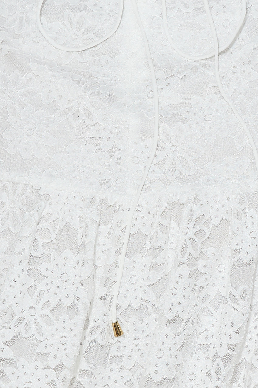 Little Moment Mini Dress White