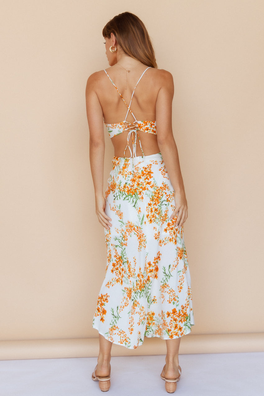Solar Shines Midi Dress