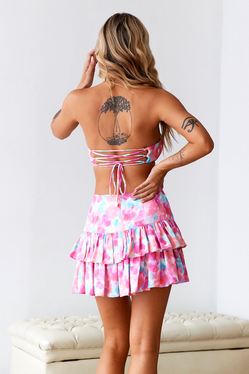 A Kodak Moment Mini Dress Multi
