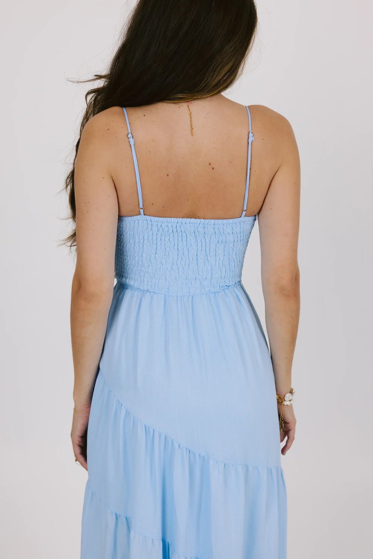 Catching Feelings Dress In Blue