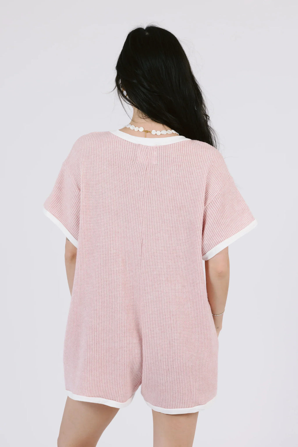 Pink Whisper Romper