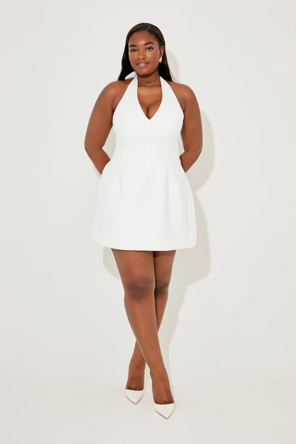 Volume Skirt Mini Dress