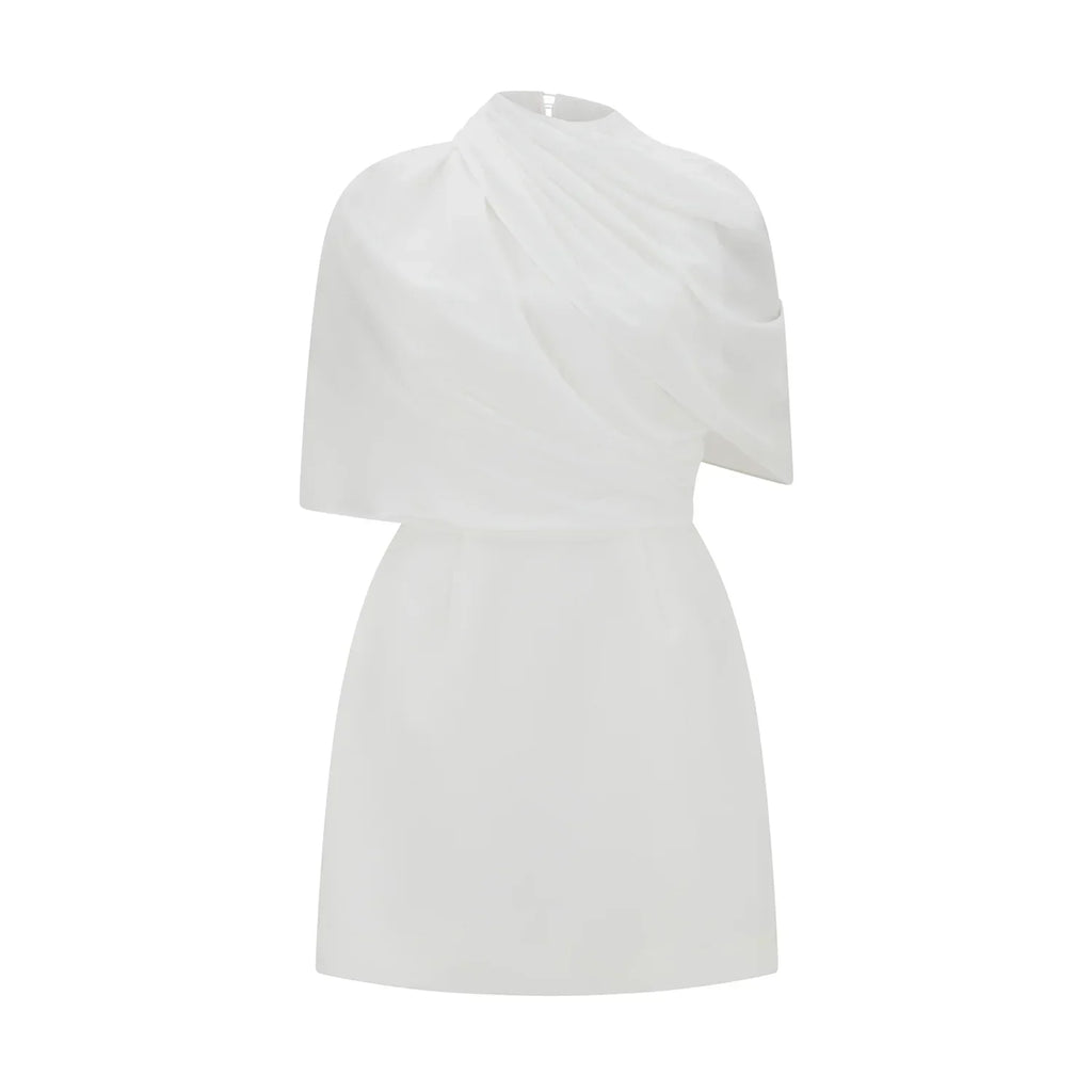 Gathered Mini Dress