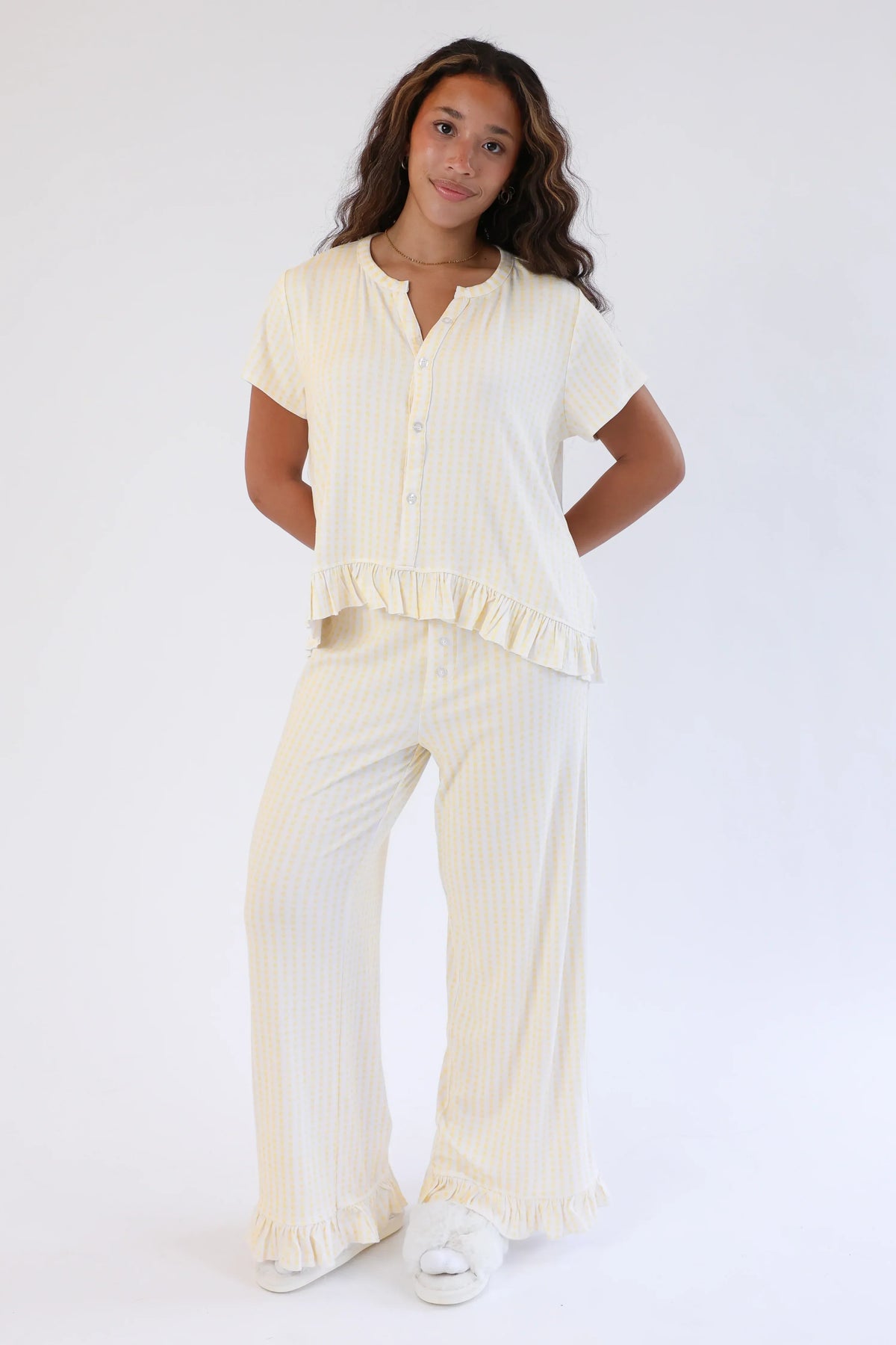 Gingham Girl Top